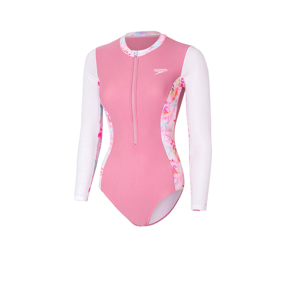 SPEEDO Paradise Long Sleeve Wrap Back Women's Swimsuit - Supersports Thailand Supersports Thailand
