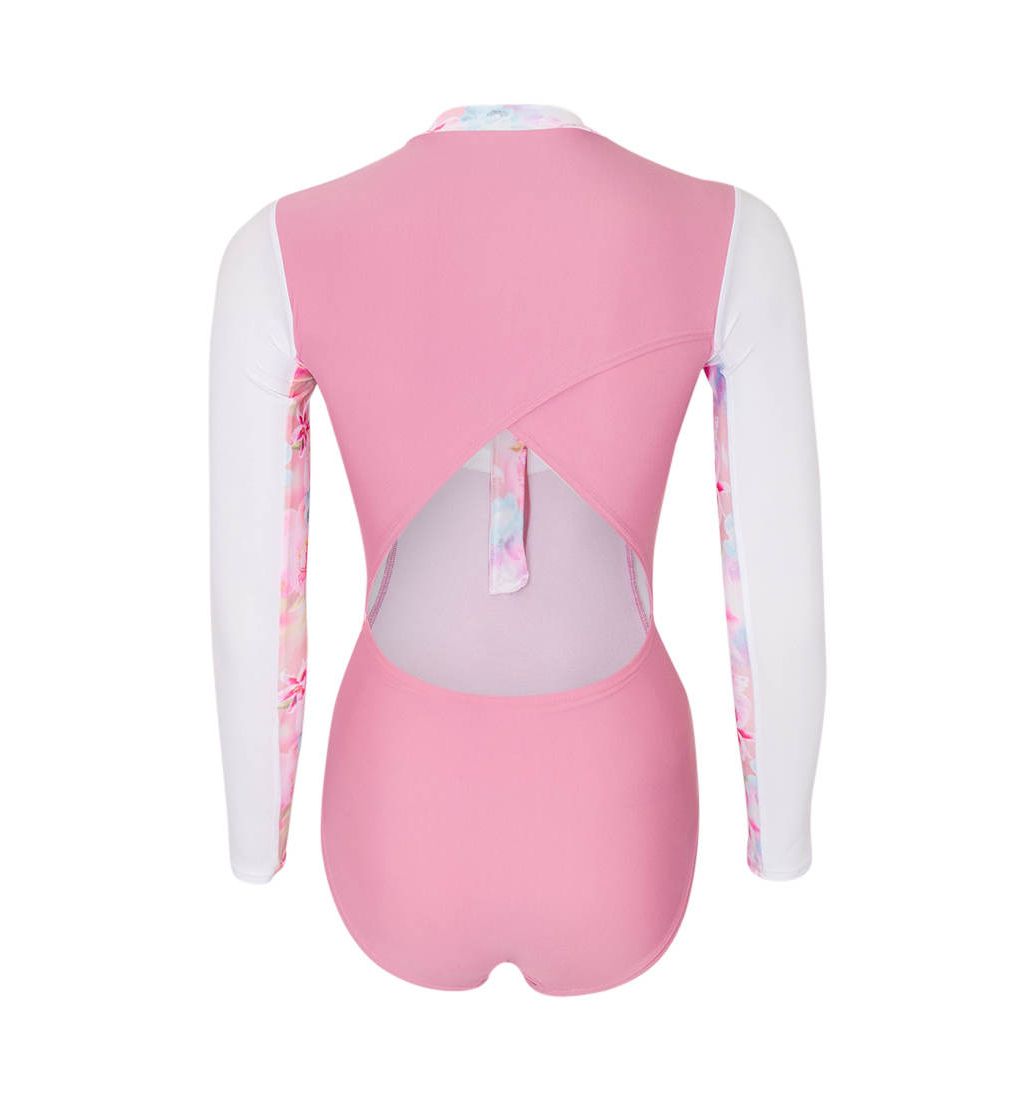SPEEDO Paradise Long Sleeve Wrap Back Women's Swimsuit - Supersports Thailand Supersports Thailand