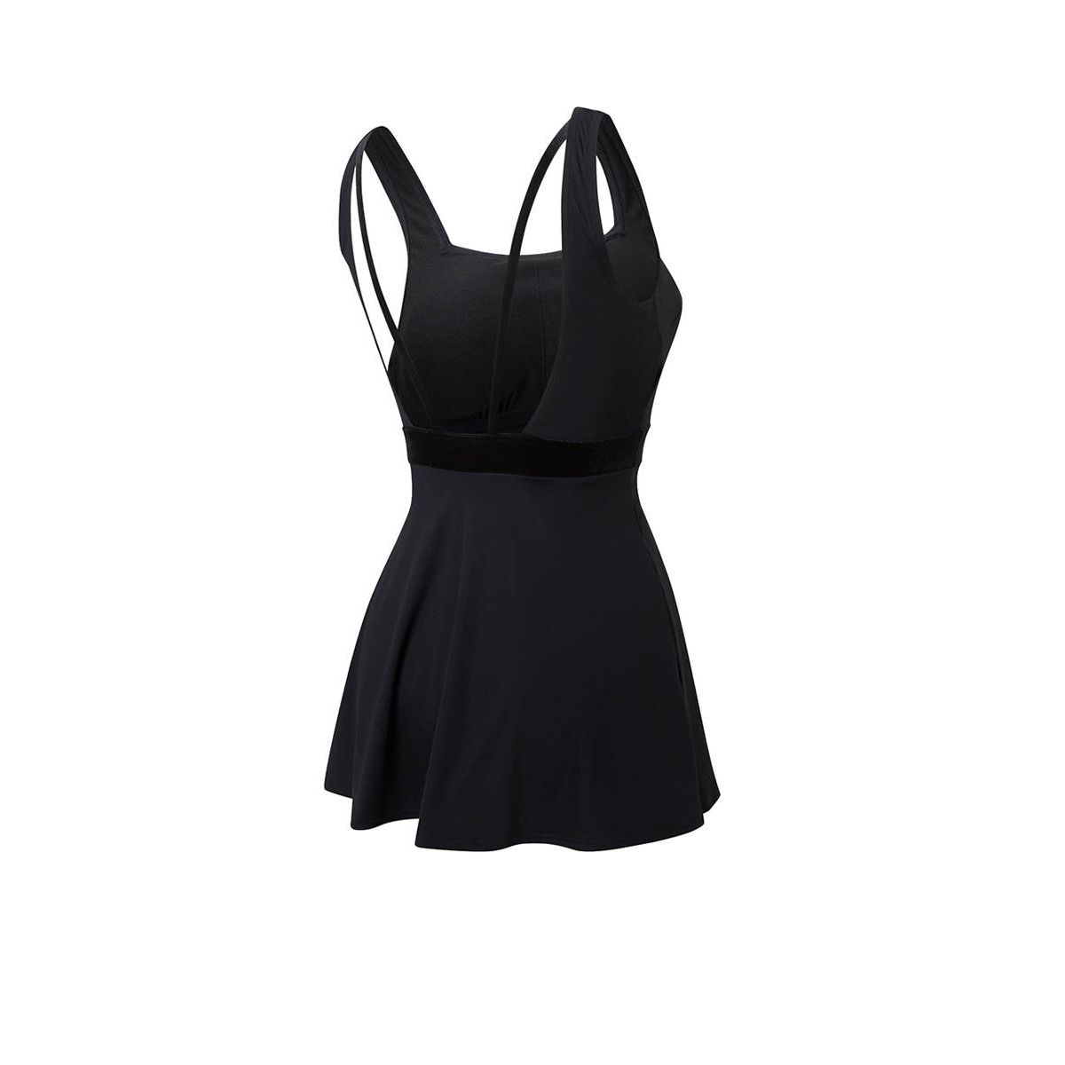 SPEEDO Little Black Dress Velvet Ribbed One-piece Women's Swimsuit - Supersports Thailand Supersports Thailand