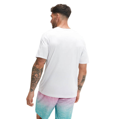 SPEEDO Short Sleeve Graphic Men's Swim Shirt - Supersports Thailand