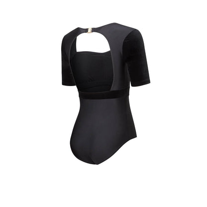 SPEEDO Little Black Dress Velvet Short Sleeved One-piece Women's Swimsuit - Supersports Thailand