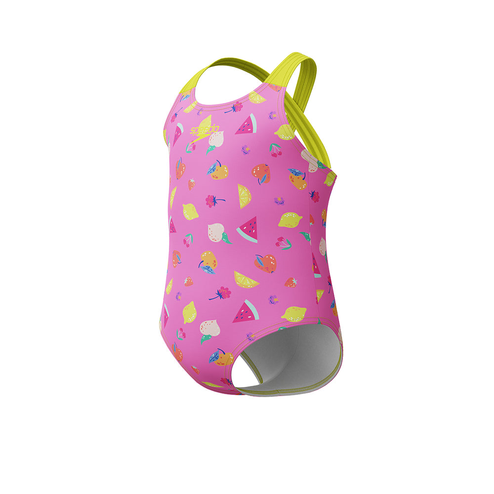SPEEDO Print Cross Back Girls Swimsuit - Supersports Thailand Supersports Thailand
