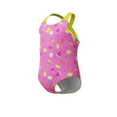 SPEEDO Print Cross Back Girls Swimsuit - Supersports Thailand