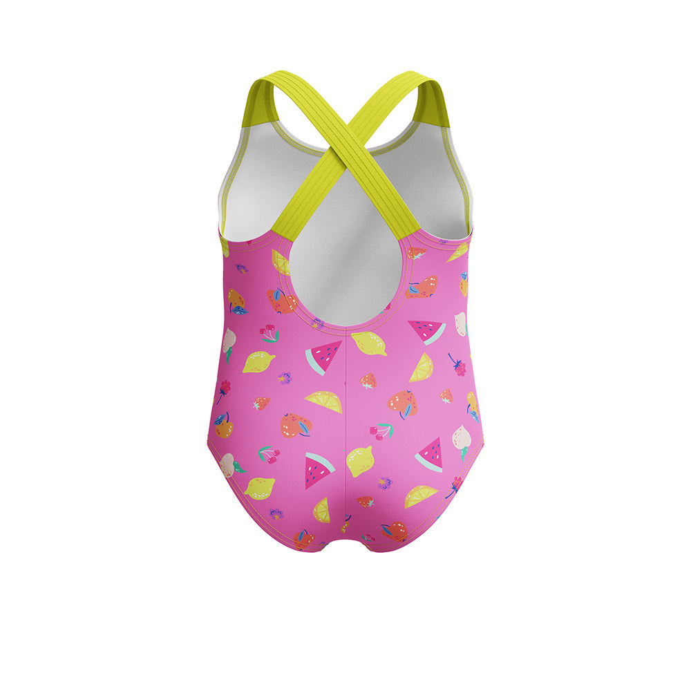 SPEEDO Print Cross Back Girls Swimsuit - Supersports Thailand Supersports Thailand