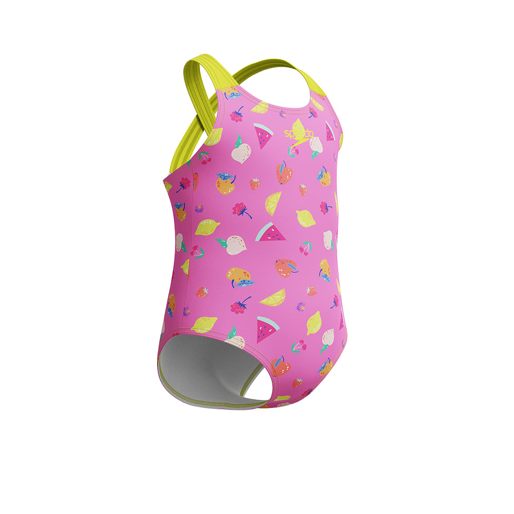 SPEEDO Print Cross Back Girls Swimsuit - Supersports Thailand Supersports Thailand