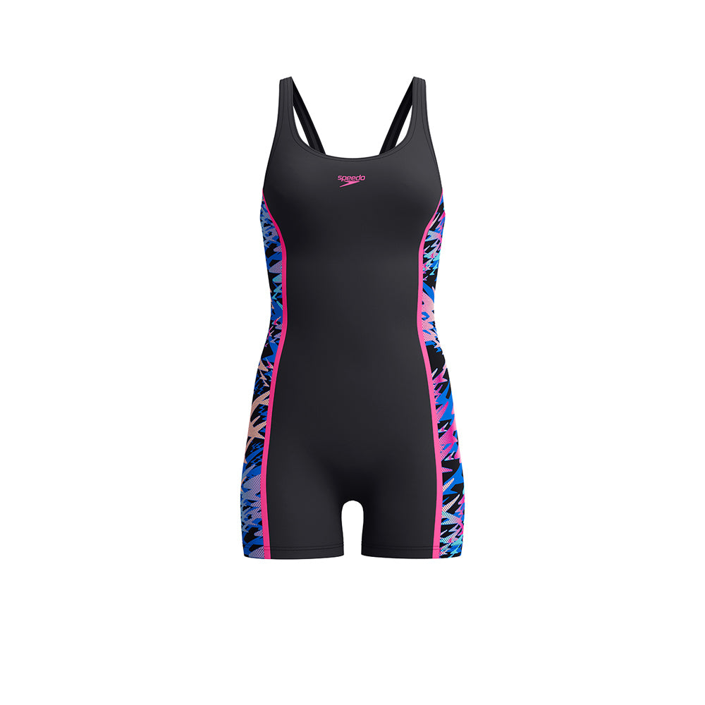 SPEEDO Hyperboom Splice Muscleback Legsuit Women's Swimsuit - Supersports Thailand