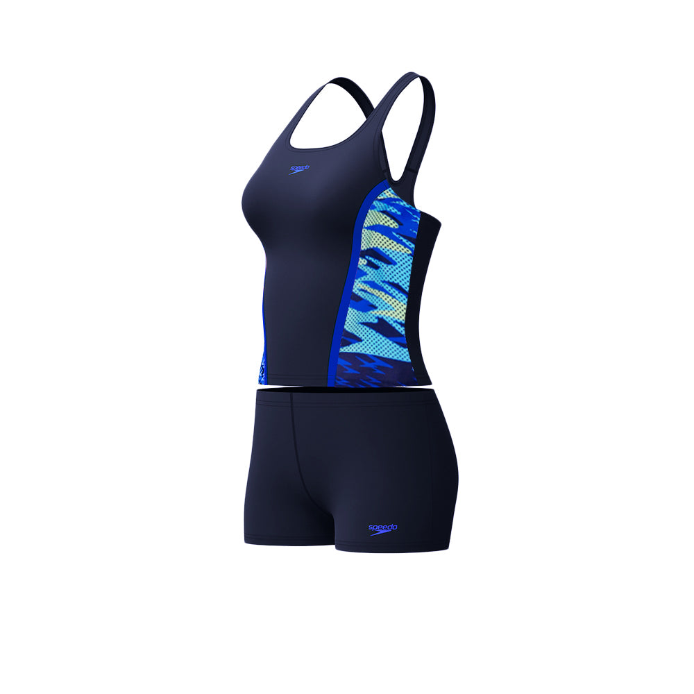 SPEEDO Hyperboom Splice Tankini Set Women's Swimsuit - Supersports Thailand