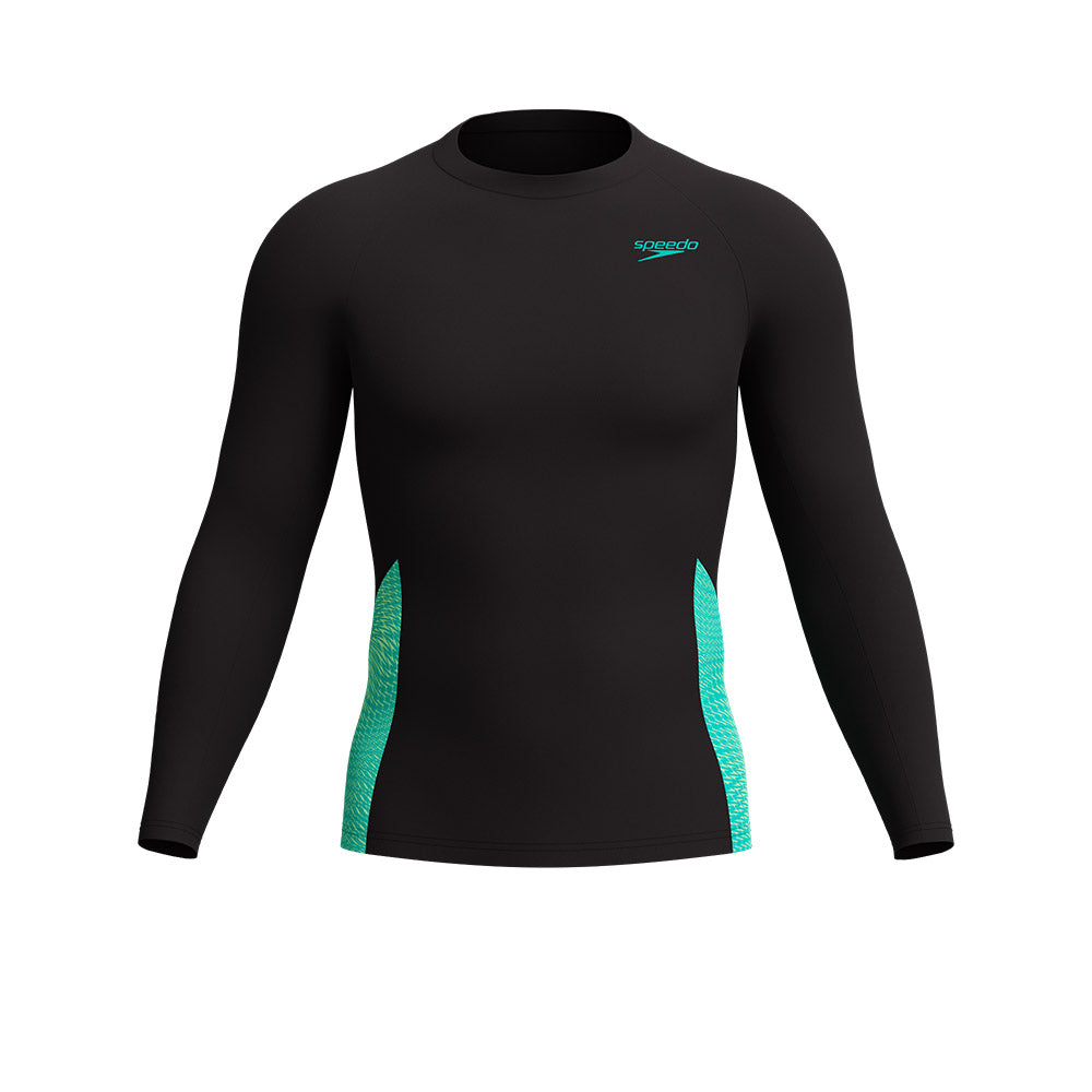 SPEEDO Endurance+ Long Sleeve Splice เสื้อรัชการ์ดผู้ชาย
