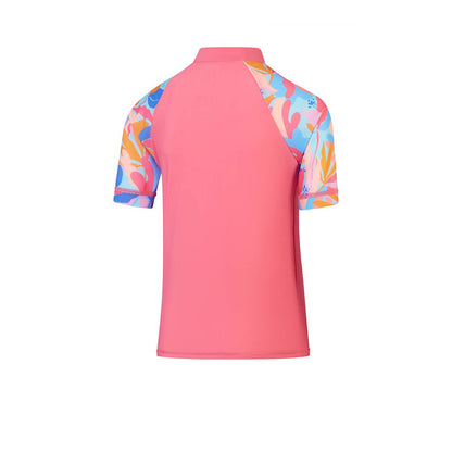 SPEEDO Printed Short Sleeve Sun Girls Rashguard - Supersports Thailand