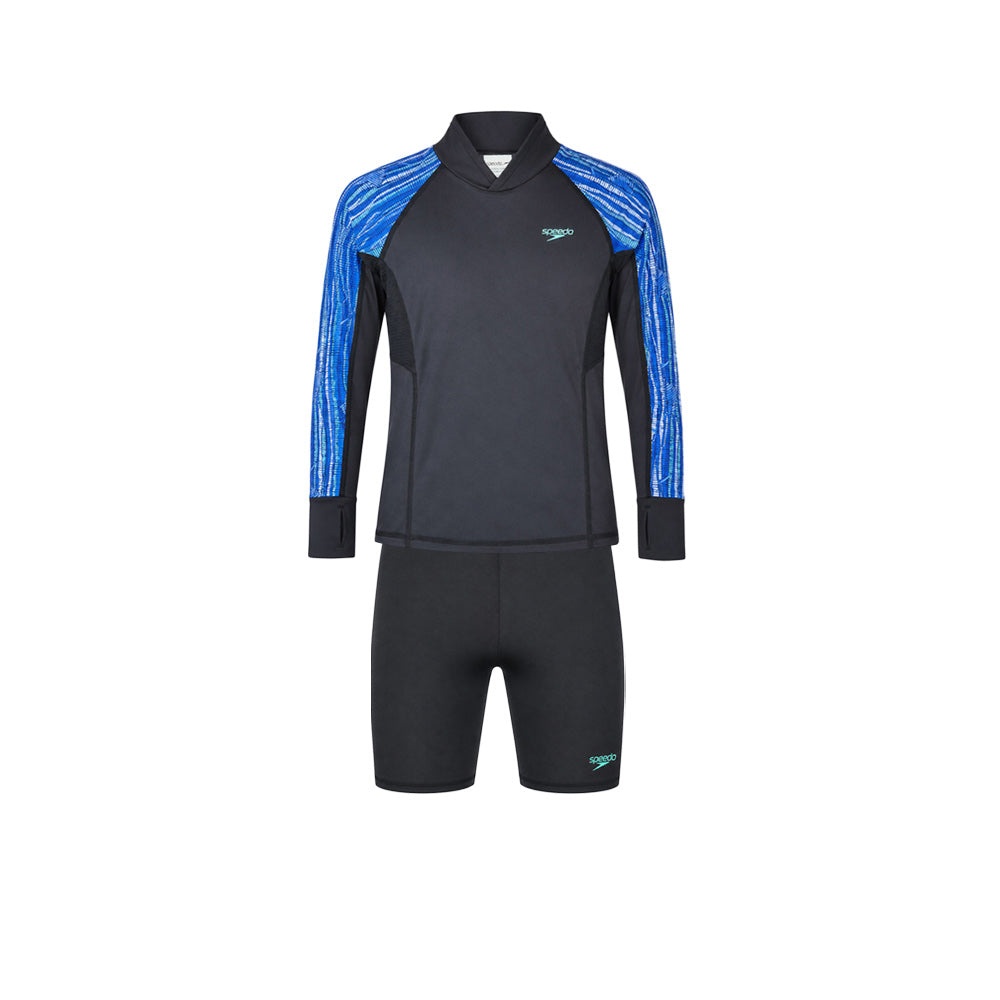SPEEDO Long Sleeve Rashguard & Jammer Set Boys Swimsuit - Supersports Thailand Supersports Thailand