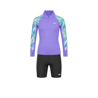 SPEEDO Long Sleeve Rashguard & Jammer Set Girls Swimsuit - Supersports Thailand