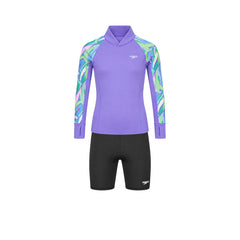 SPEEDO Long Sleeve Rashguard & Jammer Set Girls Swimsuit - Supersports Thailand