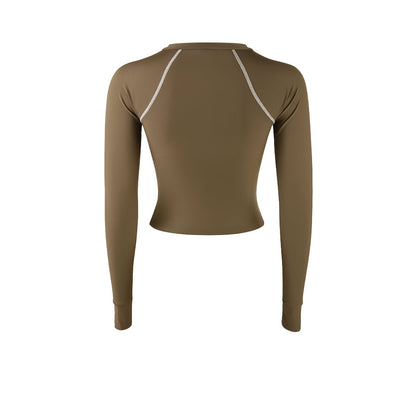 SPEEDO 'Wavechasers 2.0' Sun Protection Round Neck Shaping Women's Rashguard - Supersports Thailand