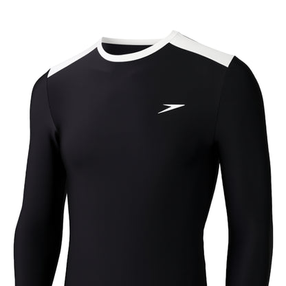 SPEEDO 'Wavechasers 2.0' Stylish Sun Protection เสื้อรัชการ์ดผู้ชาย