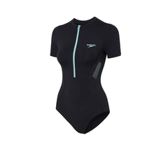 SPEEDO Hero 6.0 Short Sleeve One Piece (Aurora Shaping) ชุดว่ายน้ำผู้หญิง