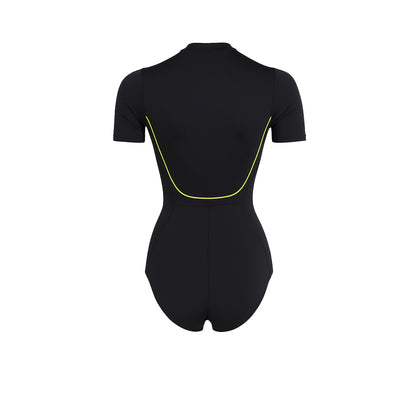 SPEEDO Hero 6.0 Short Sleeve One Piece (Aurora Shaping) ชุดว่ายน้ำผู้หญิง