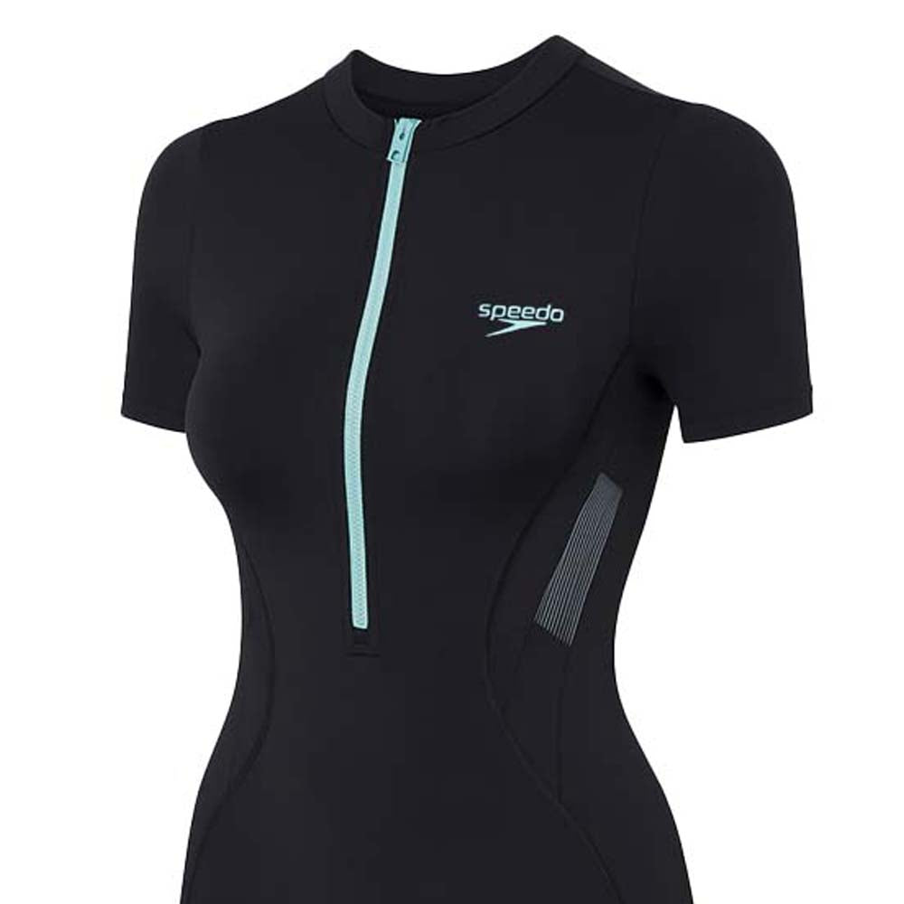 SPEEDO Hero 6.0 Short Sleeve One Piece (Aurora Shaping) ชุดว่ายน้ำผู้หญิง