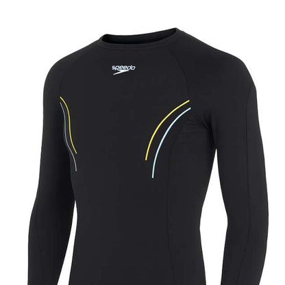 SPEEDO Hero 6.0 Long Sleeve (Shadow Play) เสื้อรัชการ์ดผู้ชาย