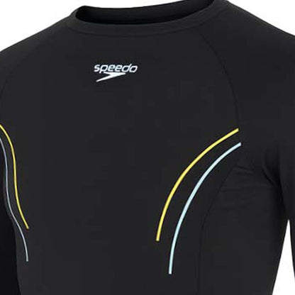 SPEEDO Hero 6.0 Long Sleeve (Shadow Play) เสื้อรัชการ์ดผู้ชาย