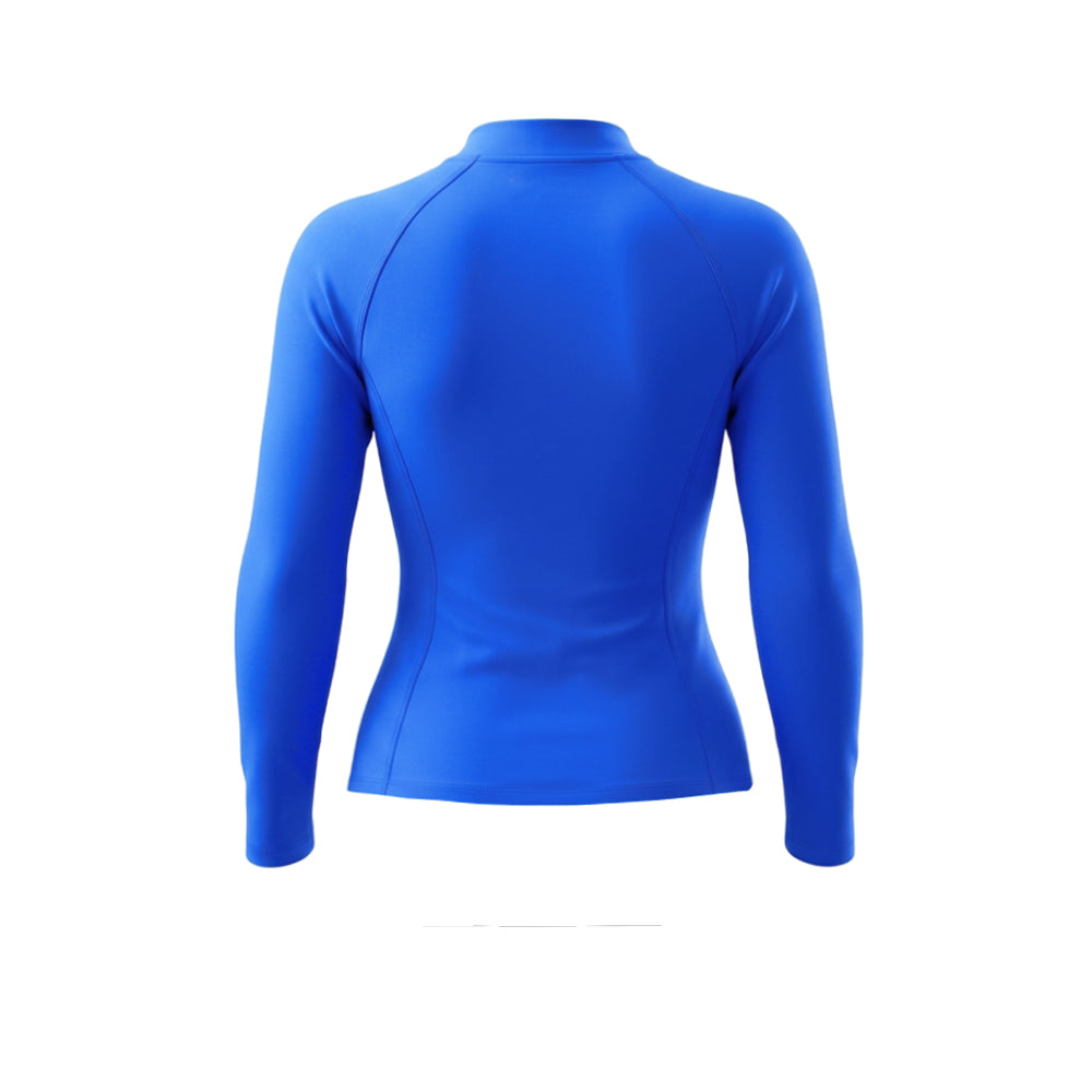 SPEEDO Long Sleeve Solid Zip Women's Rashguard Supersports Thailand