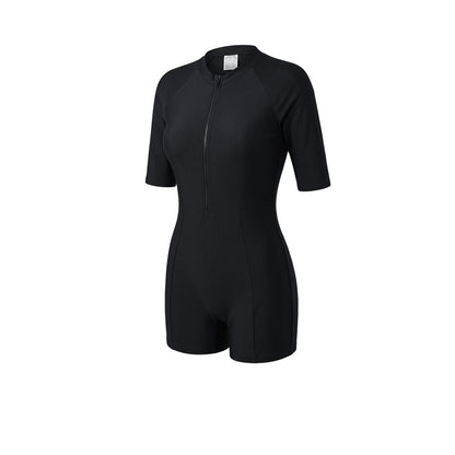 SPEEDO Coverage Short Sleeve Legsuit Women's Swimsuit