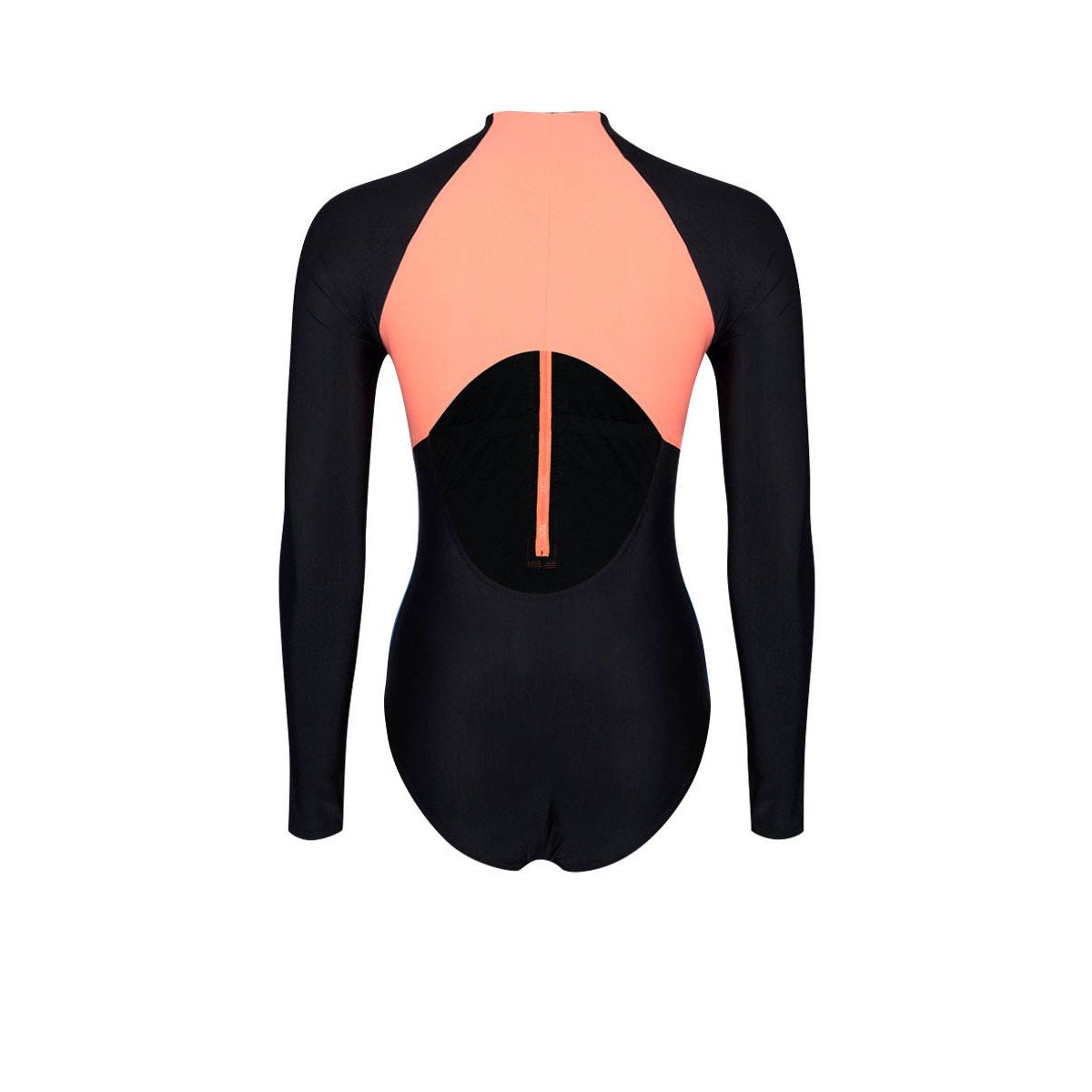 SPEEDO Asia Fit Long Sleeve Zip Colour Block Women's Swimsuit - Supersports Thailand Supersports Thailand