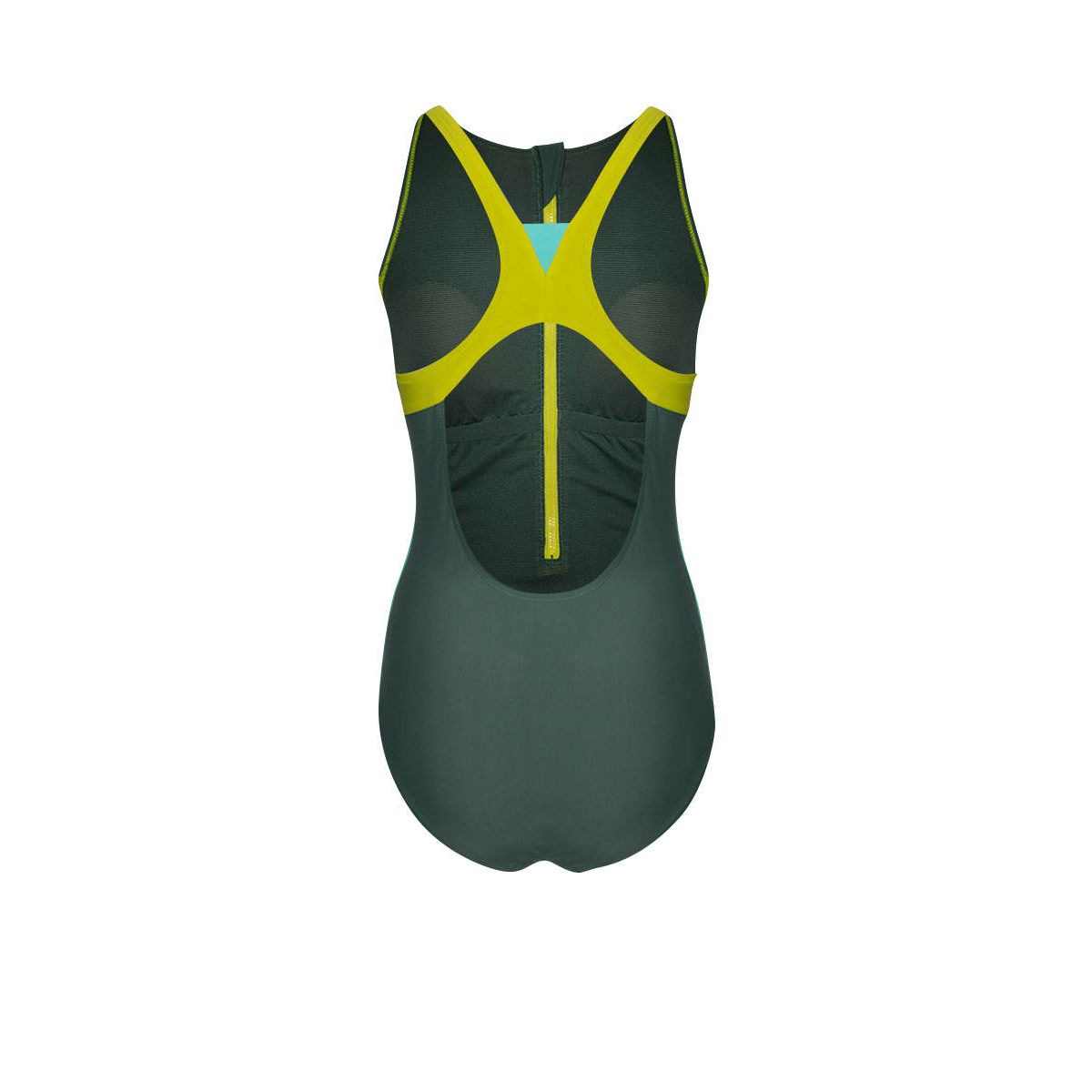 SPEEDO Asia Fit Zip Colour Block Women's Swimsuit - Supersports Thailand