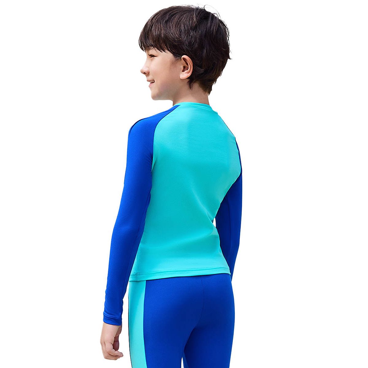 SPEEDO Waves Long Sleeve Boys Rashguard - Supersports Thailand Supersports Thailand