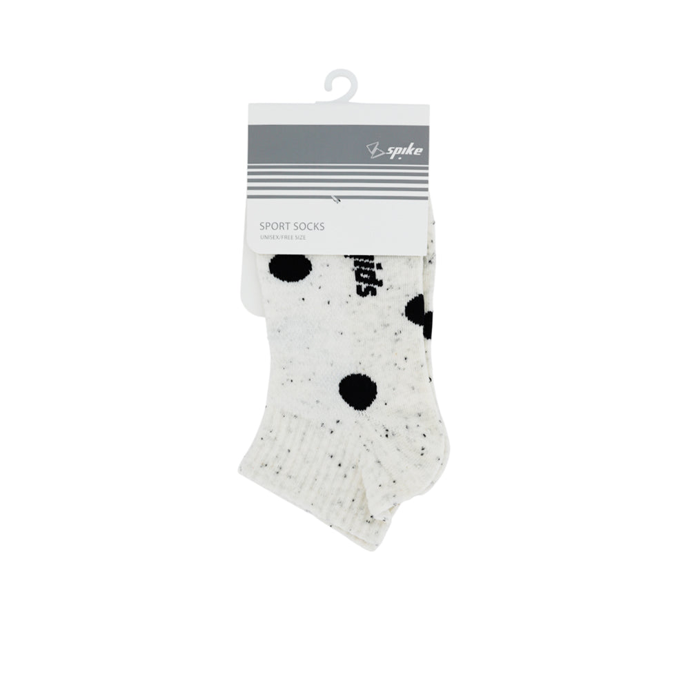SPIKE Polka Dots Ankle Unisex Socks - Supersports Thailand Supersports Thailand