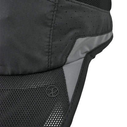 SPIKE Black Unisex Running Cap