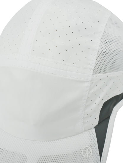 SPIKE White Unisex Running Cap - Supersports Thailand
