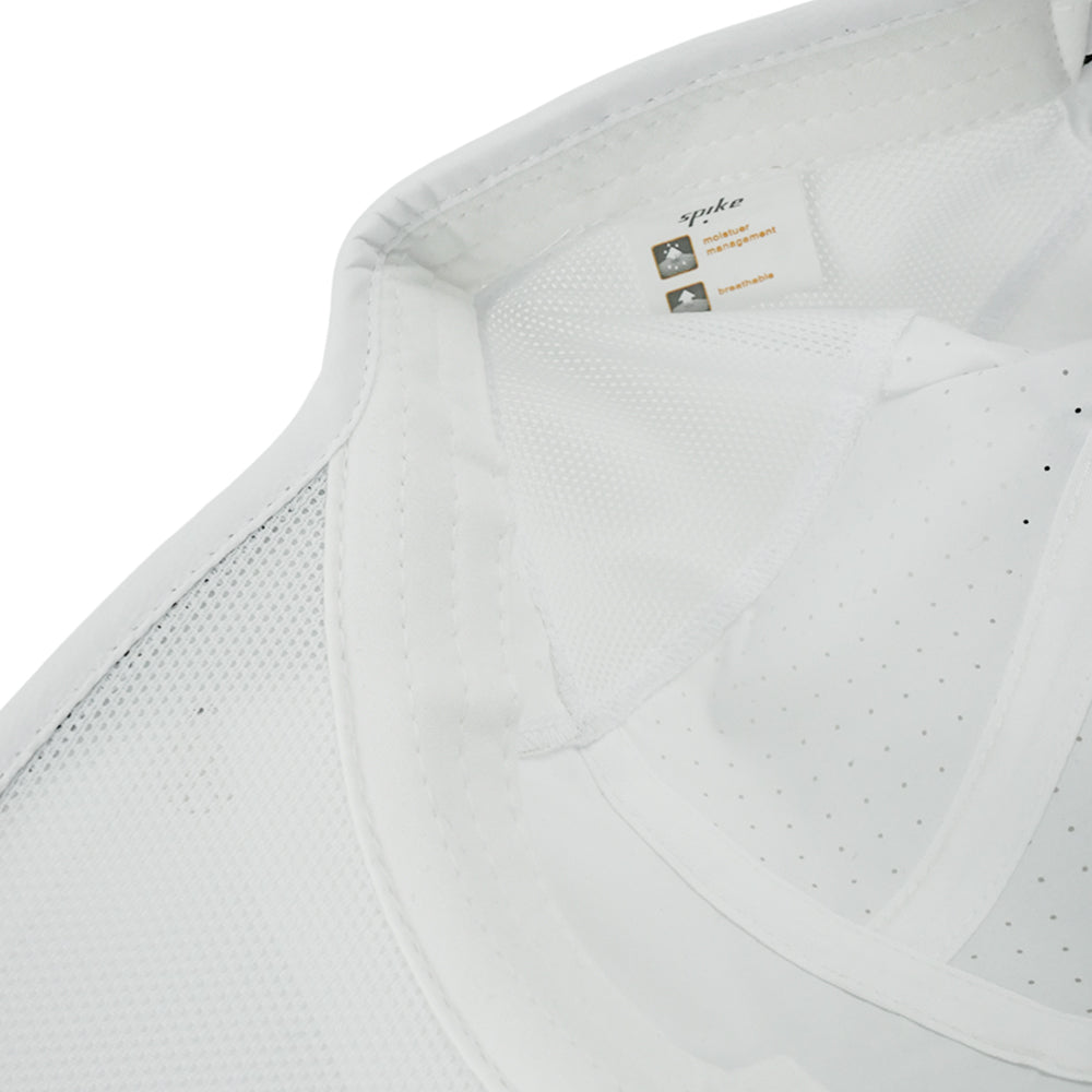 SPIKE White Unisex Running Cap - Supersports Thailand