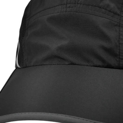 SPIKE Black Unisex Running Cap