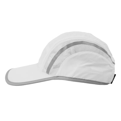 SPIKE White Unisex Running Cap