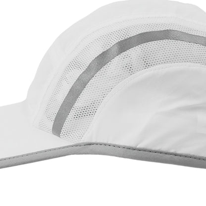 SPIKE White Unisex Running Cap