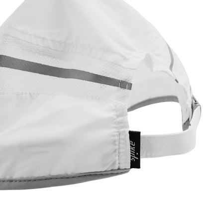 SPIKE White Unisex Running Cap
