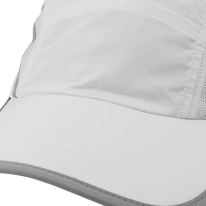 SPIKE White Unisex Running Cap