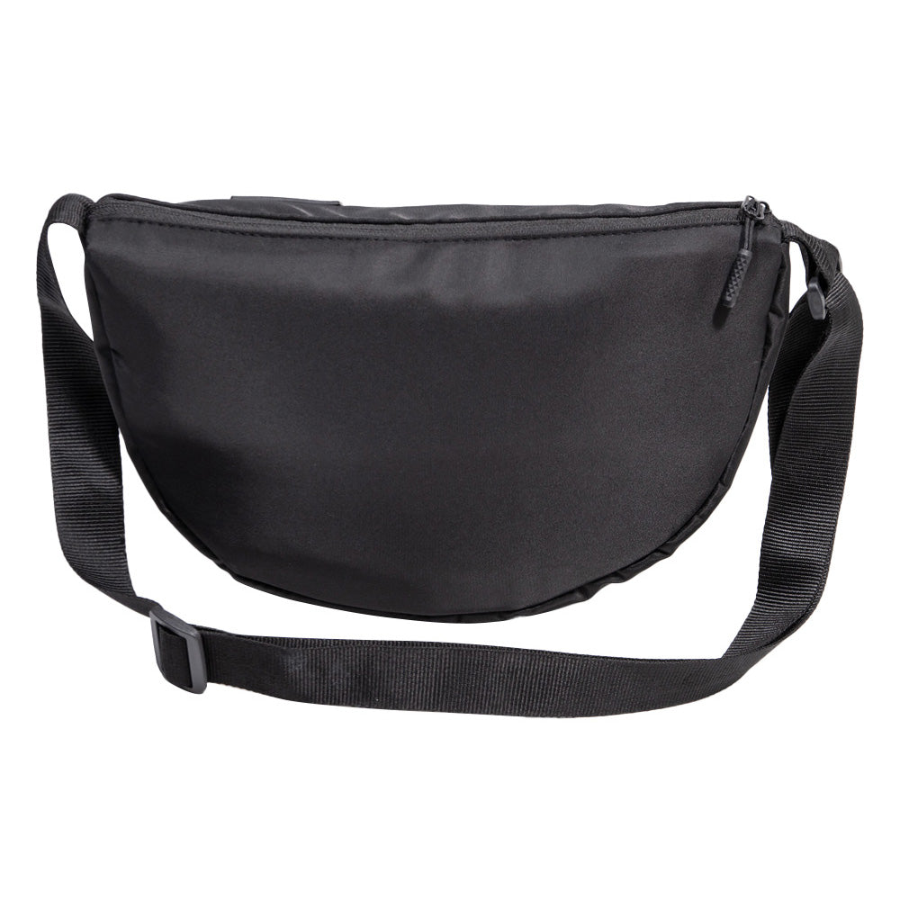 SPIKE Black Unisex Crossbody Bag