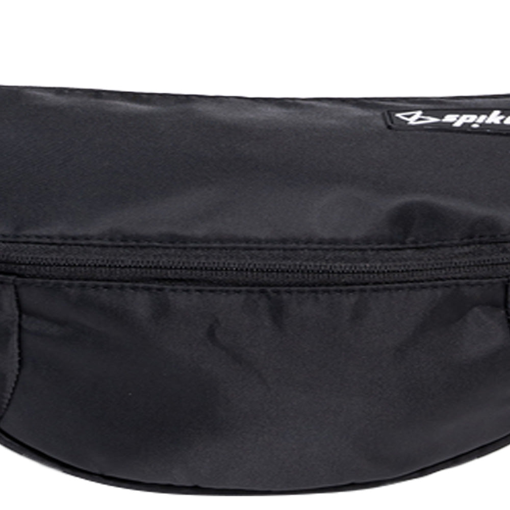 SPIKE Black Unisex Crossbody Bag