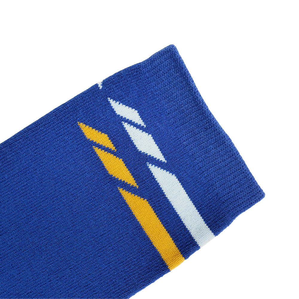 SPIKE Blue Hi-Quarter ถุงเท้าออกกำลังกายผู้ใหญ่