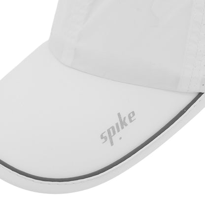 SPIKE White Unisex Running Cap - Supersports Thailand