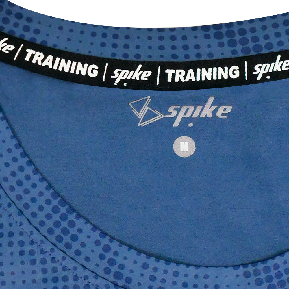 SPIKE Blue Men's Training T-Shirt - Supersports Thailand