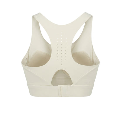 SPIKE Cream Women's Running Sports Bra
