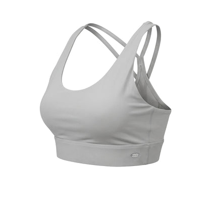 SPIKE Grey Women's Training Sports Bra