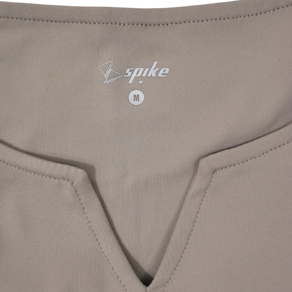 SPIKE Khaki Women's Training T-Shirt Supersports Thailand