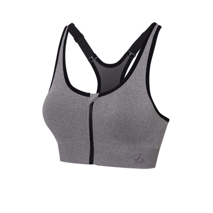 SPIKE Grey Women's Running Sports Bra