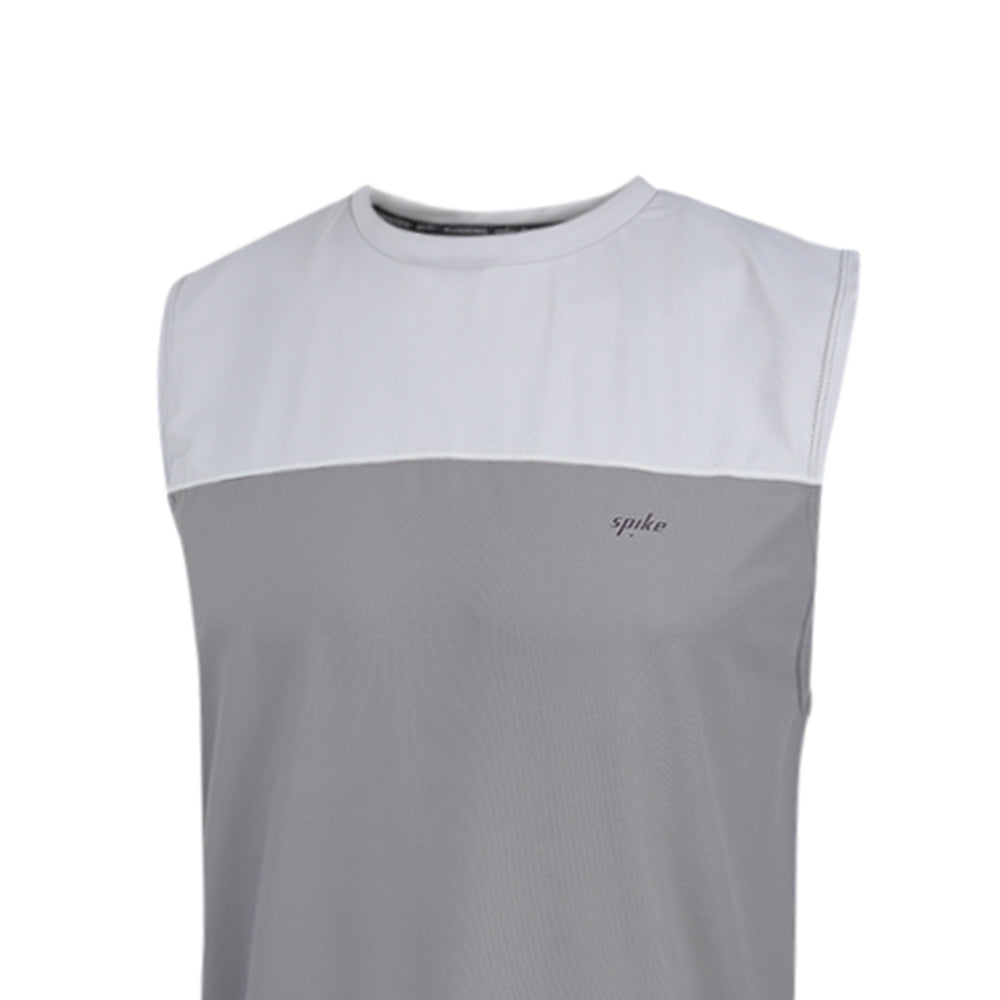 SPIKE Grey Men's Running Tank - Supersports Thailand