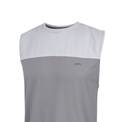SPIKE Grey Men's Running Tank