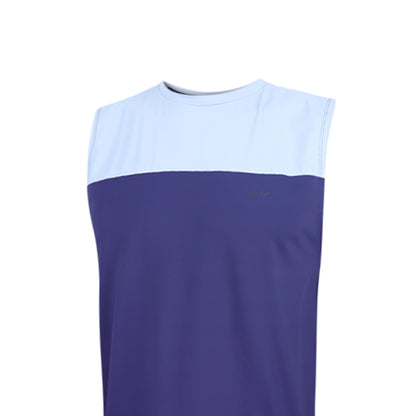 SPIKE Blue Men's Running Tank