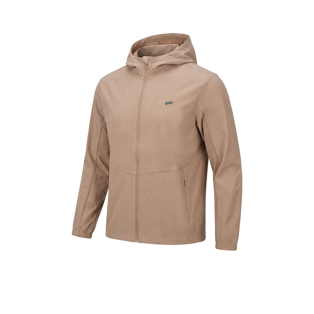 SPIKE Brown Men's Running Jacket - Supersports Thailand Supersports Thailand